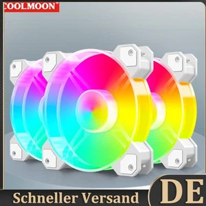 12cm Chassis Kühler 5V 3PIN ARGB Silent PC Gehäuse Lüfter Computerzubehör - Afbeelding 1 van 12