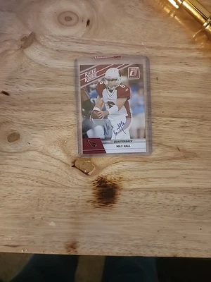 2010 Donruss Rated Rookie - Max Hall #69 Autographs (AU, RC) - Image 1 of 4