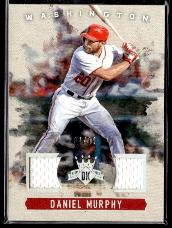 L42,787 - 2017 Diamond Kings DK Relic Holo Silver #DKMDM Daniel Murphy /99 - Image 1 of 2