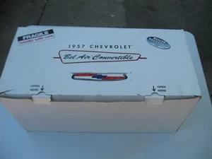 Danbury Mint 1957 Chevrolet Belair Museum Masterpiece 1/12 Scale Red New in Box - Picture 1 of 4