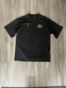 NEW Travis Scott x Virgil Abloh c/o Cactus Jack Off White Nike black Tee Size M - Picture 1 of 5