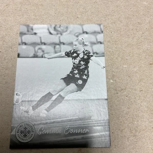 2021 Parkside NWSL RAcing Louisville Gemma Bonner Black And White Card - Picture 1 of 6