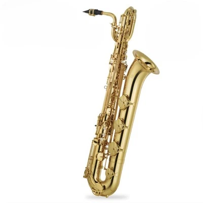 YAMAHA Baritone Saxophone YBS-480 with hard case - Image 1 of 4