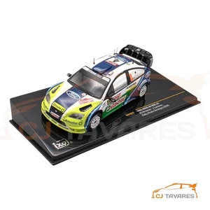 IXO RAM247 FORD FOCUS RS WRC #4 M HIRVONEN RALLY D'ITALIA SARDEGNA 2006 1/43 - Imagen 1 de 3