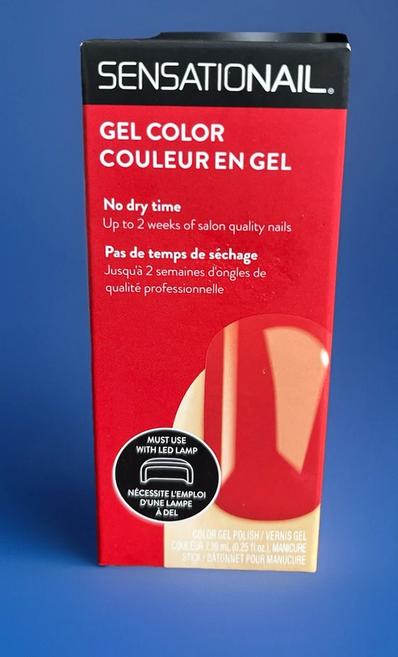 SensatioNAIL Gel Color: Esmalte de uñas en gel rojo en “Vixen” 72589 Foto 1 de 4