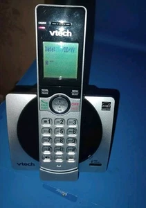 VTech Cordless Phone System With Caller ID Call Waiting DECT 6.0 Silver With Box - Picture 1 of 24