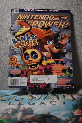 Nintendo Power Magazine Vol 139 Banjo Kazooie Pokémon comic Mario poster WWF - Image 1 of 2