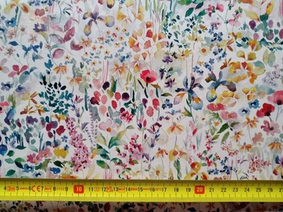 FELDA   flowers floral  Liberty of London Tana Lawn cotton approx 33 x 30 cm - Image 1 of 4