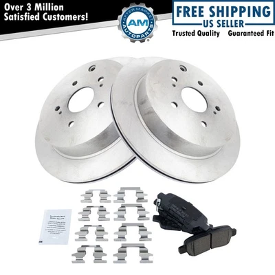 Kit de pastillas de freno trasero y rotor para Suzuki Grand Vitara 2009-2013 Foto 1 de 4