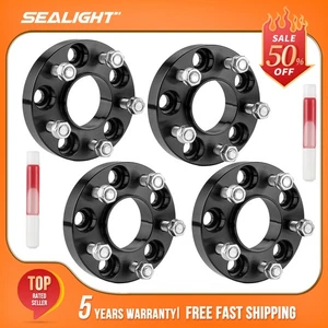 4Pcs 1" 5x4.5 Hubcentric Wheel Spacers 1/2"x20 For Ford Ranger Explorer Mustang - Picture 1 of 13