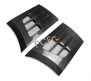 Parachoques trasero ventilación de aire estilo TS, moldura de fibra de carbono para Nissan GTR35 R35 2009-2016 - Imagen 1 de 9