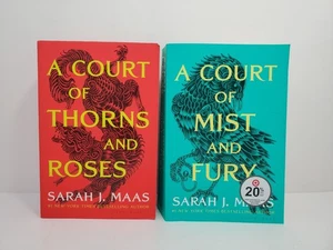 Sarah J. Maas A Court of Thorns and Roses & Mist and Fury Paperback Books Lot - Picture 1 of 3