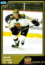 2000-01 Brampton Battalion #15 Jonah Leroux
