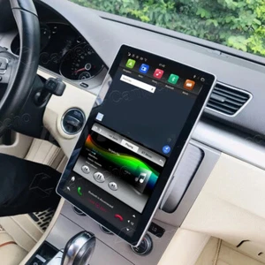 Double 2DIN Rotatable 10.1" Android 13 Touch Screen Car Stereo Radio GPS WIFI BT - Picture 1 of 21