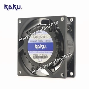KAKU KA8025HA2 Axial fan 220/240V 0.10/0.06A 80*80*25MM Cooling fan Ball bearing - Picture 1 of 6