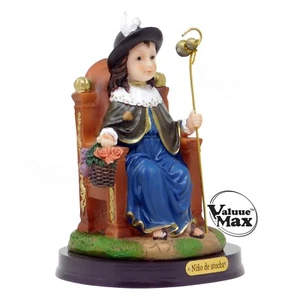 Statua ValuueMax™ Santo Bambino di Atocha, resina finemente dettagliata, alta 5 pollici - Foto 1 di 4