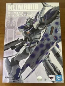 Figura de acción Bandai Tamashii Metal Build RX-93-V2 Hi Nu V Gundam Japón Usada - Imagen 1 de 4