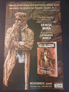 Vertigo HELLBLAZER John Constantine Promo Art ~ Comic Page PRINT AD 2006 - Picture 1 of 1