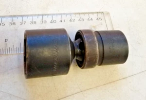 SNAP-ON IPL36B 1/2" Drive 6 Point 1-1/8" Shallow Swivel Impact Socket - Foto 1 di 3