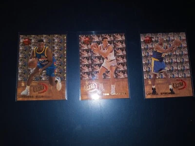 (3) 1992-93 Fleer Ultra All Rookie Series Cards near mint (see scan) - Image 1 of 2