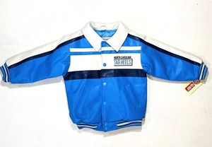 North Carolina Tar Heel Kids 4T Letterman Jacket Licensed Sportsmen Club Pro NWT - Picture 1 of 12