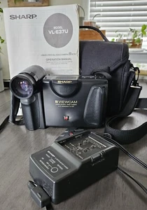 Sharp Viewcam VL-E37U Video Hi-8 Camcorder Accessories Manual Parts Only! READ - Picture 1 of 8