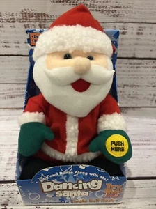 Gemmy Animated Christmas Plush Dancing Santa Plays “Jingle Bell Rock” - Picture 1 of 13