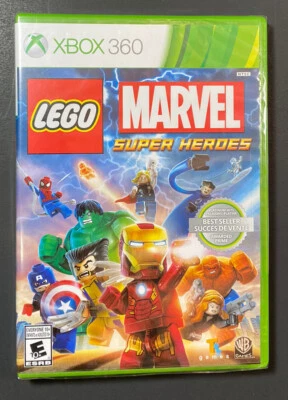 LEGO Marvel Super Heroes (XBOX 360) NEW - Image 1 of 4