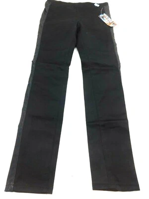 JEANS TRACTOR NIÑAS TALLA 14 NEGRO CUERO RIBETE SKINNY JEANS NUEVOS CON ETIQUETAS! Foto 1 de 3