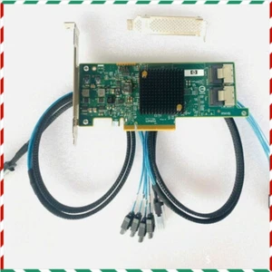 9205-8i HP H220 6Gbs HBA LSI IT Mode ZFS FreeNAS unRAID +2*SFF-8087-SATA 90CM US - Picture 1 of 4