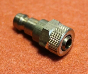 Kupplungsstecker NW5 mit Überwurfmutter für Schlauchinnen-Ø 6 mm - Bild 1 von 3