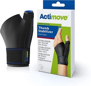 Actimove Thumb Stabilizer Extra Stays (Black) Small/Medium - Picture 1 of 4