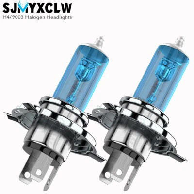 SJMYXCLW H4 9003 Super White 2000LM Kit Headlight Bulbs High Low Beam Combo 2 - Image 1 of 4