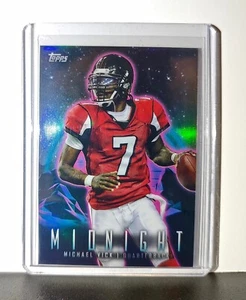 Michael Vick 2023 Topps Midnight NFL #302 Card Atlanta Falcons - Picture 1 of 2