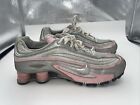 Nike  Shox M1  2008 Womens Size 9 Silver  Pink Running Training Shoes 347771-101