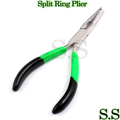Split Ring Plier With Green & Black 5.5" New Brand - Image 1 of 3