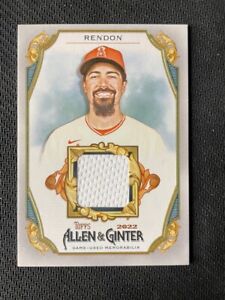 2022 Allen & Ginter Anthony Rendon Jersey Relic #AGRB-AR LA Angels