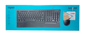 Rapoo NX2000 Keyboard Anti Water Resist Genuine - Picture 1 of 6