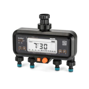 Holman Water Tap Timer 4/Dual Outlets Irrigation Controller Garden Time Faucet - Picture 1 of 1