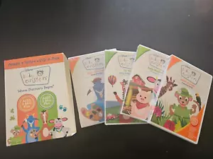 Baby Einstein Boxed Set 4 DVDs: World Animals (rare), MacDonald, On the Go, Gogh - Foto 1 di 15