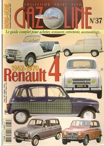 GAZOLINE HS 37 RENAULT 4 1962 1970 R4 La 4L HORS SERIE - Imagen 1 de 2