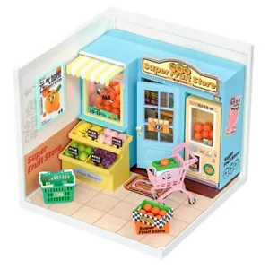 Casa de muñecas en miniatura Rolife 1:24 con kits artesanales de muebles regalo único para adultos - Imagen 1 de 10