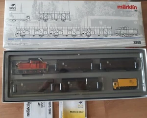 Escala H0 MÄRKLIN Set 2890 tren de mercancías Der Deutsche Bundespost como nuevo en embalaje original - Imagen 1 de 1