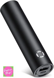 POWER BANK CARICA BATTERIA PORTATILE ESTERNA UNIVERSALE 5000 mah USCITA 2,4 A - Foto 1 di 6