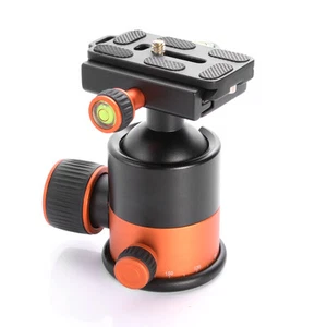 360°Rotating Metal Pro Tripod Ball Head Ballhead+Quick Release Plate DSLR Camera - Picture 1 of 8