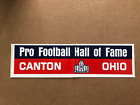 Vintage 1979 Pro Football Hall Of Fame Hof Bumper Sticker Canton Ohio