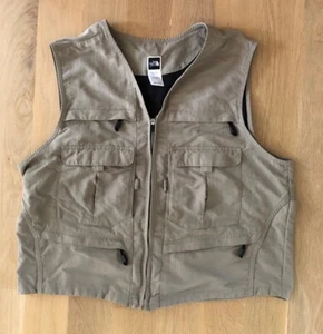 Chaleco de Campo Utilitario The North Face Caqui Hombres XL Bronceado Nylon Exterior M1 - Imagen 1 de 11