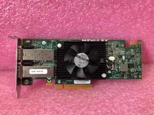 7NVY2 Emulex OCe14102B-U1D Dual Port 10GbE SFP+ Low Profile - Picture 1 of 3