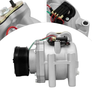 For 2002-2009 Chevy Trailblazer GMC Envoy 4.2L A/C Compressor 25825339 w/ Clutch - Picture 1 of 17