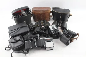 Assorted Vintage Binoculars of Various Brands and Magnifications Job Lot - Picture 1 of 6